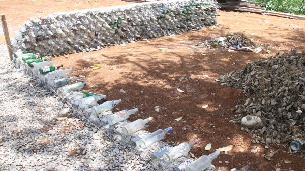 Some of the eco-bricks produced by the recycling specialists at the sanitary landfill in Kauswagan, Lanao del Norte. (Photo: ADD/PIA-10/Lanao del Norte)