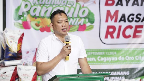 Engr. Larry Franada, acting regional manager of NIA-10, explained that they strategized the coupon system to prevent individuals from returning repeatedly and potentially reselling the rice to others. He emphasized that the program is meant for everyone in need. (Photo: DCC/PIA-10)