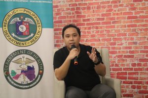 Dr. John Daniel Estandarte, medical officer of the Infectious Diseases Cluster of DOHCHD-NM, discussed the Mpox virus in Talakayan sa PIA: Konsultayo Series at SM City CDO Uptown. He shared that there are currently eight active Mpox cases in the Philippines, six from the NCR and two from Calabarzon. (Photo: MBA/PIA-10)