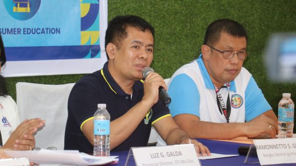 During a press conference during Consumer Welfare Month in Ozamiz City, Ramonnetto S. Gervacio, an acting bank officer and regional economic affairs staff member of the Bangko Sentral Ng Pilipinas Mindanao Regional Office, shared that the province's lower inflation rate, compared to the government's target of 2-4 percent, allows consumers to purchase more, resulting in a higher purchasing power of the peso. (Photo: IJBD/PIA-10)