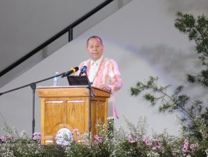 Gov. Henry S. Oaminal emphasized its vision of 5Ms “Misamisnong Magpuyong Malinawon, Malambuon ug Malipayon (Misamisnons to live Peacefully, Prosperously and Happily)” as measurements in the progress of the province. (Photo: IJBD/PIA-10)
