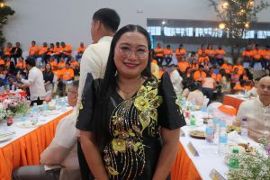 Clara Mie V. Villanueva, the president of Sangguniang Kabataan, Misamis Occidental, stated during Gov. Henry S. Oaminal's 3rd State of the Province Address at the Bayfront Arena, Misamis Occidental, that the OFOP program is her favorite of all the programs the province has implemented. (Photo: IJBD/PIA-10)