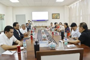 The Office of the Civil Defense-10, led by Regional Director Antonio Sugarol, paid a courtesy call to the provincial government on July 15. OCD-10 shared the plans for the upcoming 4th Quarter Nationwide Simultaneous Earthquake Drill and the Rescue M.A.R.C.H. (Photo courtesy of PGO)