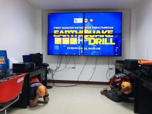 Padayon nga gasalmot ang lokal nga kagamhanan sa Camiguin sa nationwide simultaneous earthquake drill aron masiguro nga andam ang mga personahe niini sa bisan unsa mang katalagman. (Photo courtesy of LGU Camiguin)