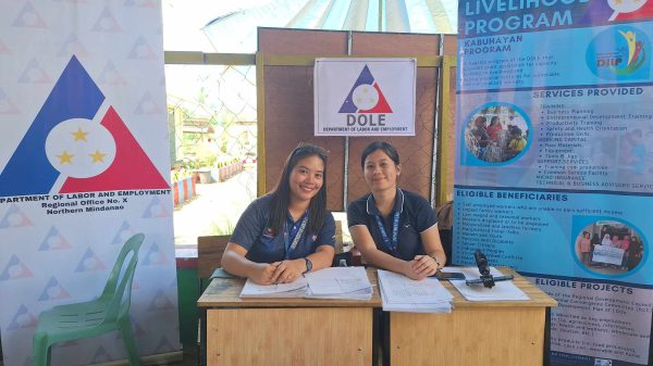 The Department of Labor and Employment Lanao del Norte provincial office offered the Integrated Livelihood program, which allows a group or association to obtain goods worth P100,000 to P1.5 million for their business. To qualify, applicants only have to register their group or association with DOLE, the Cooperative Development Authority, or the Securities and Exchange Commission. (Photo: JMOR/PIA-10)