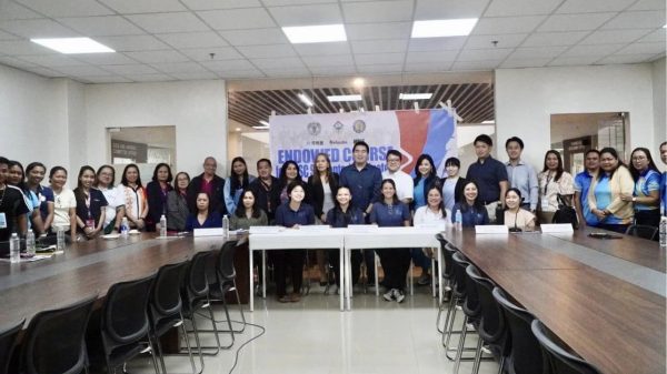 The Provincial Government of Camiguin, through Gov. Xavier Jesus Romualdo, recently signed a partnership agreement with Japanese company ShinkoShuppansha Keirinkan Co., MIES, E-Education, Camiguin Polytechnic State College, and the Department of Education to enhance the global competitiveness of Camiguin’s workforce. (Photo courtesy of PGO)