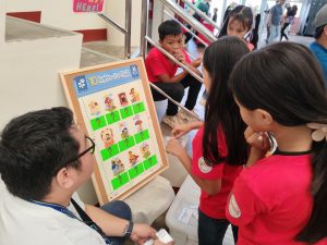 The festivities started as early as 6:00 am with children from nursery to high school with their parents gathered at the open field, followed by games inside the gym to enjoy activities. (Photo courtesy of RCWC-10)