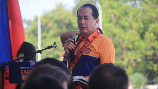 Ariel Nepomuceno, Office of Civil Defense administrator, said Camiguin province is one good example, a gold standard, on how things should be done properly in terms of disaster response capabilities. (Photo: RTP/PIA-10/Camiguin)