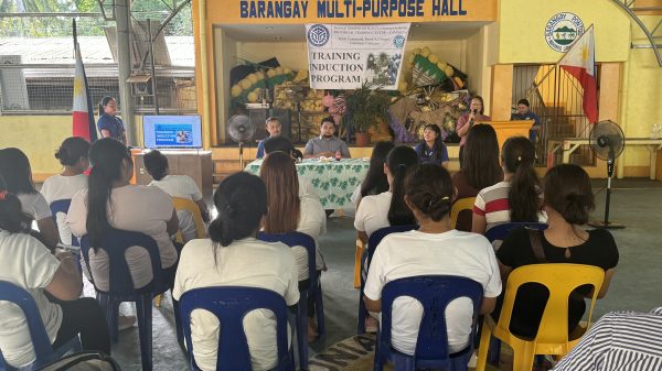 The Technical Education and Skills Development Authority Camiguin Provincial Office hosted a training induction program on November 24 at Barangay Pontod, Mahinog. (Photo courtesy of TESDA Camiguin)