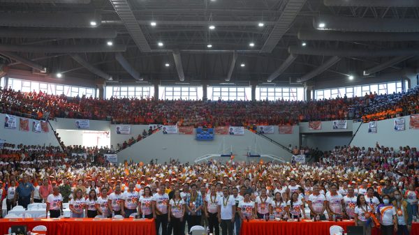 "Violence has no place in the province," Gov. Henry Oaminal said during the launch of the 18-day campaign to end violence against women on November 25. (Photo courtesy of PGMO)