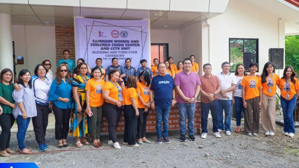 Local officials graced the turnover and blessing ceremony of the newly established Camiguin Women and Children Crisis Center on December 13. (Photo courtesy of LGU Camiguin)