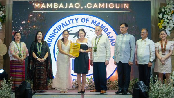 Officials and DRRM staff of Camiguin grace the 24th Gawad KALASAG National and Regional Awarding Ceremonies in Cagayan de Oro City on November 29. (Photo courtesy of OCD-10)