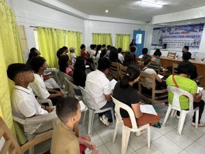 A total of 39 participants from across the province attended the Training Induction Program, comprising 25 enrollees for Construction Painting NC II and 14 for Driving NC II. (Photo courtesy of TESDA Camiguin)