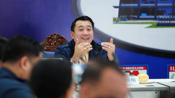 Mindanao Development Authority Chief of Public Relations Dr. Adrian M. Tamayo says, "The media plays a very significant role in telling the story that Mindanao is a safe, secure, and beautiful island, ready for investment and tourism," as he presented the trust, respect, safety and security, and public satisfaction on police based on the Client Satisfaction Survey result to the Philippine National Police-Police Regional Office-10 on December 23 at Camp Alagar, Cagayan de Oro City. (Photo: DCC/PIA-10)