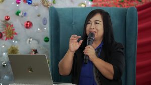 "We want a mindset change that TESDA is the only way to get jobs, to get employment. We want a growth mindset," TESDA ARD Marigold Garrido (left) shared, emphasizing that TESDA is partnering with industries ensuring that skills training programs are demand based. (Photo: DCC/PIA-10)
