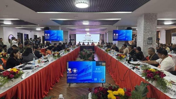 The Regional Development Council-10 held its 140th full council meeting at Aya Hotel and Residences in Clarin, addressing key regional concerns, including the creation of the Panguil Bay Bridge Management Council to oversee the newly inaugurated bridge. (Photo courtesy of RDC-10)