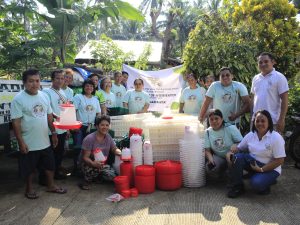 The Department of Agriculture's Special Area for Agricultural Development Program-Northern Mindanao handed over agricultural interventions worth P148,940 to the municipal local government of Catarman, Camiguin, in a turnover ceremony on November 12. (Photo courtesy of SAAD-10)