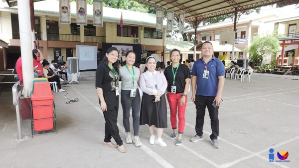 Oro Nexus, the student publication of the City College of Cagayan de Oro, shared a light moment with Philippine Information Agency-10 Assistant Regional Head Apipa Bagumbaran after their interview during the Bagong Pilipinas Youth Forum on November 29 at the City College of Cagayan de Oro, Barangay Agusan, Cagayan de Oro City. (Photo: DCC/PIA-10)
