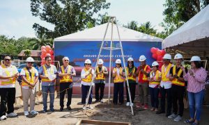The provincial government of Lanao del Norte and the Department of Agriculture held a groundbreaking ceremony for the KADIWA ng Pangulo Building/Center at the Provincial Agriculture Office Compound. (Photo courtesy of PIO Lanao del Norte)