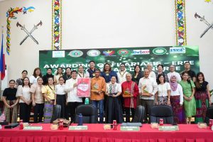 During a formal proclamation and awarding ceremony, Lanao del Norte officially becomes a filariasis-free zone. (Photo courtesy of PIO Lanao del Norte)