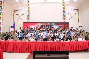 The youth in Lanao del Norte gathered for the infomercial-making contest and the photojournalism advocacy contest. (Photo courtesy of PIO Lanao del Norte)